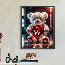 Load image into Gallery viewer, Diamond Painting - Full Round - Love Letter Bear W (35*45CM)