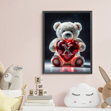 Load image into Gallery viewer, Diamond Painting - Full Round - Heart Letter Bear X (35*45CM)