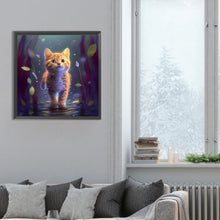 Load image into Gallery viewer, Diamond Painting - Full Round - cat (30*30CM)