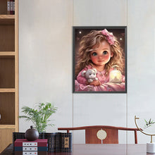 Load image into Gallery viewer, Diamond Painting - Full Round - sweet girl (40*50CM)