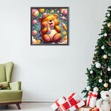 Load image into Gallery viewer, Diamond Painting - Full Round - happy bear (40*40CM)