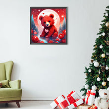 Load image into Gallery viewer, Diamond Painting - Full Round - red bear (40*40CM)