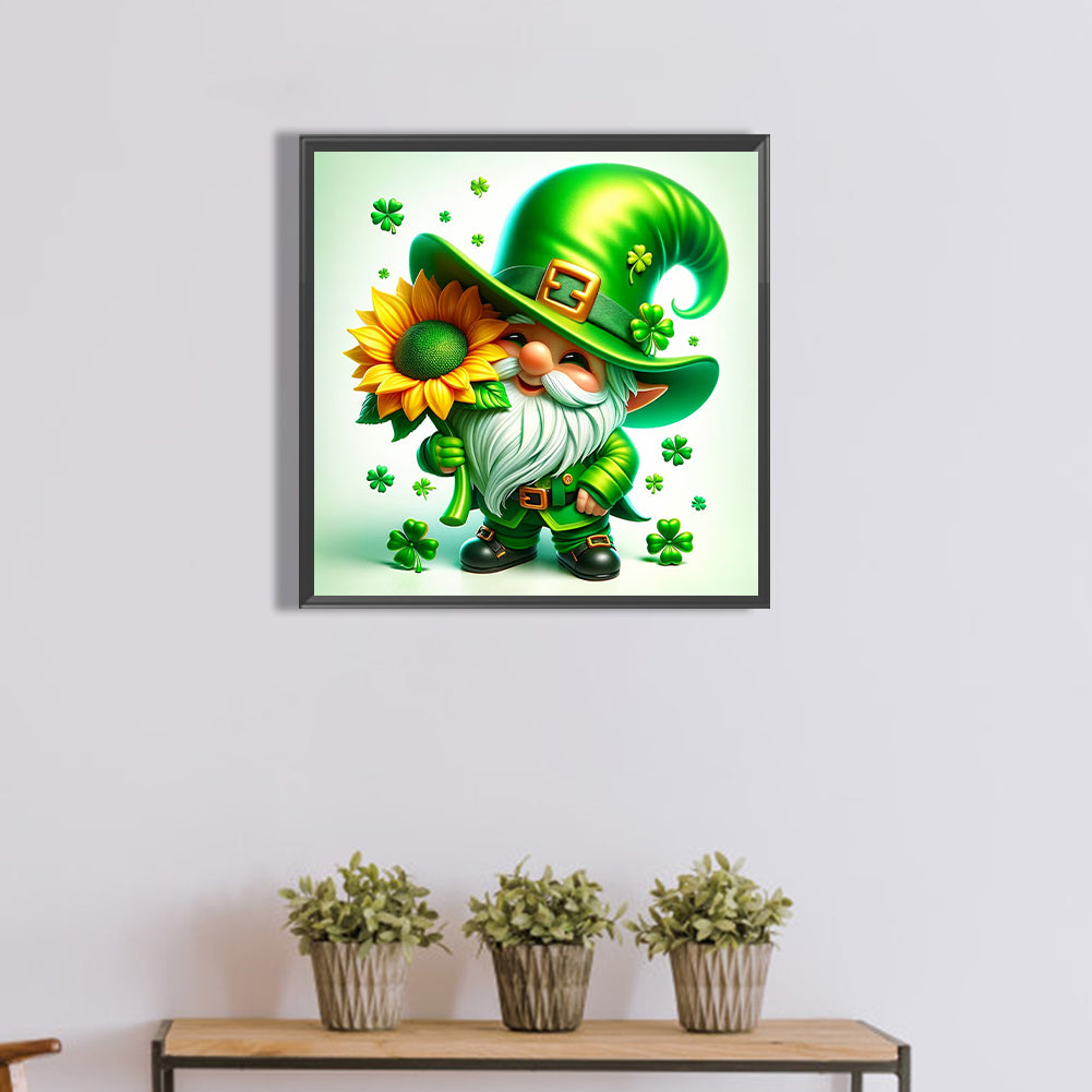 Diamond Painting - Full Round - Goblin St. Patrick's Day (40*40CM)