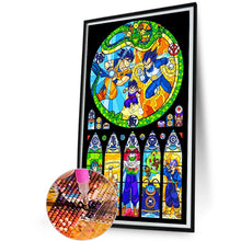 Load image into Gallery viewer, Diamond Painting - Full Round - Dragon Ball Character Glass Painting (30*50CM)