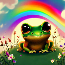 Load image into Gallery viewer, Diamond Painting - Full Round - Little frog (30*30CM)
