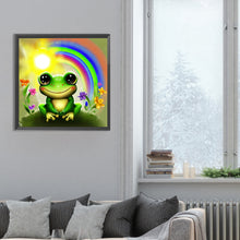 Load image into Gallery viewer, Diamond Painting - Full Round - Little frog (30*30CM)