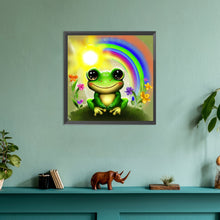 Load image into Gallery viewer, Diamond Painting - Full Round - Little frog (30*30CM)