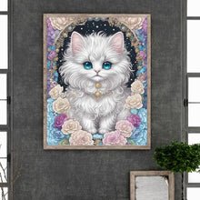 Load image into Gallery viewer, Diamond Painting - Full Round - cat (40*50CM)