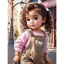 Load image into Gallery viewer, Diamond Painting - Full Square - little girl (30*40CM)