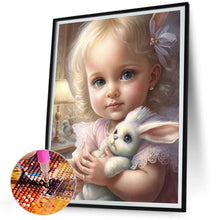 Load image into Gallery viewer, Diamond Painting - Full Square - little girl (30*40CM)