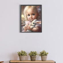 Load image into Gallery viewer, Diamond Painting - Full Square - little girl (30*40CM)