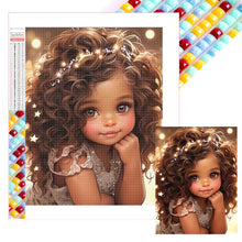 Load image into Gallery viewer, Diamond Painting - Full Square - little girl (30*40CM)