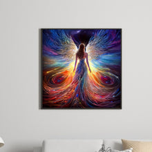 Load image into Gallery viewer, Diamond Painting - Full Round - star light winged angel (50*50CM)