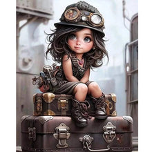 Load image into Gallery viewer, Diamond Painting - Full Round - little girl (50*60CM)