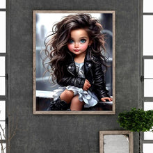 Load image into Gallery viewer, Diamond Painting - Full Round - little girl (50*60CM)