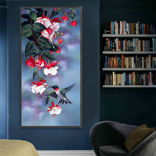 Load image into Gallery viewer, Diamond Painting - Full Square - hummingbird (45*85CM)