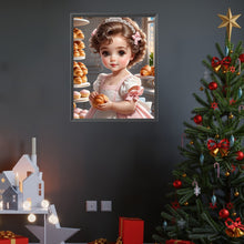 Load image into Gallery viewer, Diamond Painting - Full Square - little girl (40*50CM)