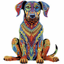 Load image into Gallery viewer, Diamond Painting - Partial Special Shaped - color puppy (30*30CM)
