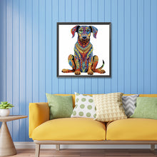 Load image into Gallery viewer, Diamond Painting - Partial Special Shaped - color puppy (30*30CM)