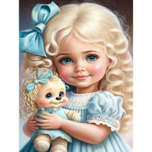 Load image into Gallery viewer, Diamond Painting - Full Round - lolita little girl (30*40CM)