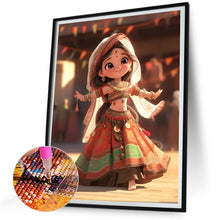 Load image into Gallery viewer, Diamond Painting - Full Round - Exotic little girl (30*40CM)