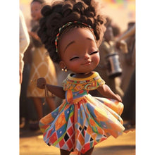 Load image into Gallery viewer, Diamond Painting - Full Round - Exotic little girl (30*40CM)