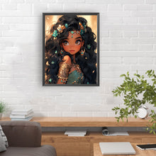 Load image into Gallery viewer, Diamond Painting - Full Round - Exotic little girl (30*40CM)