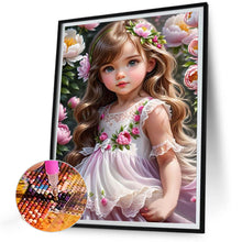 Load image into Gallery viewer, Diamond Painting - Full Round - sweet girl (30*40CM)