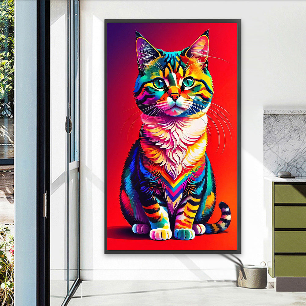 Diamond Painting - Full Round - cat (40*70CM)