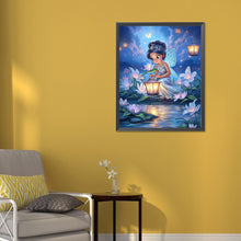 Load image into Gallery viewer, AB Diamond Painting - Full Round - girl by the river (40*50CM)