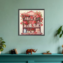 Load image into Gallery viewer, Diamond Painting - Full Round - garden potted plants (30*30CM)