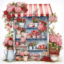 Load image into Gallery viewer, Diamond Painting - Full Round - garden potted plants (30*30CM)