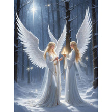 Load image into Gallery viewer, Diamond Painting - Full Round - praying girl (30*40CM)