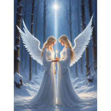 Load image into Gallery viewer, Diamond Painting - Full Round - praying girl (30*40CM)