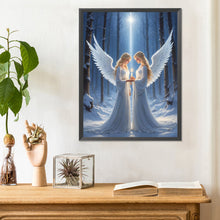 Load image into Gallery viewer, Diamond Painting - Full Round - praying girl (30*40CM)