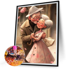 Load image into Gallery viewer, Diamond Painting - Full Round - elderly couple (30*40CM)