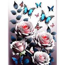 Load image into Gallery viewer, Diamond Painting - Full Round - fantasy rose (30*40CM)