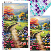 Load image into Gallery viewer, Diamond Painting - Full Round - garden path (40*70CM)