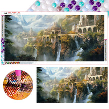 Load image into Gallery viewer, Diamond Painting - Full Round - Wonderland Castle (80*40CM)