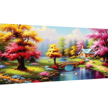 Load image into Gallery viewer, Diamond Painting - Full Round - outdoor garden (100*50CM)