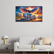 Load image into Gallery viewer, Diamond Painting - Full Round - american eagle (70*40CM)