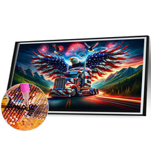 Load image into Gallery viewer, Diamond Painting - Full Round - american eagle (70*40CM)