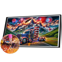 Load image into Gallery viewer, Diamond Painting - Full Round - american eagle (70*40CM)
