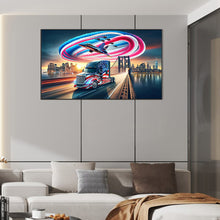 Load image into Gallery viewer, Diamond Painting - Full Round - american eagle (70*40CM)