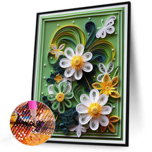 Load image into Gallery viewer, Diamond Painting - Full Round - Paper drawing flowers (30*40CM)