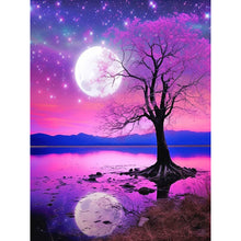Load image into Gallery viewer, Diamond Painting - Full Round - Mysterious night scene (30*40CM)