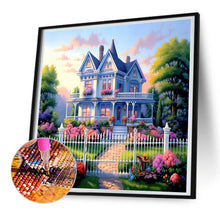 Load image into Gallery viewer, Diamond Painting - Full Round - garden house (30*30CM)