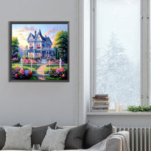 Load image into Gallery viewer, Diamond Painting - Full Round - garden house (30*30CM)