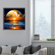 Load image into Gallery viewer, Diamond Painting - Full Round - Moonlight by the sea (30*30CM)