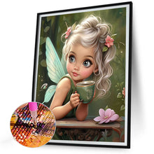 Load image into Gallery viewer, Diamond Painting - Full Round - sweet girl (30*40CM)